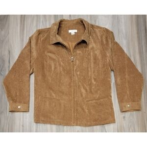 C J Banks Zip Up Jacket Shacket size 2X